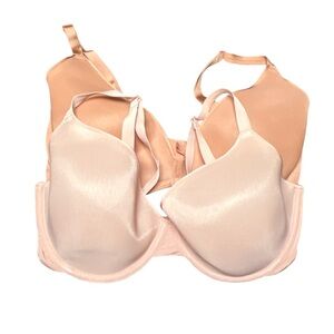 SKIMS Elegant Nude Women's Bra bundle of 2 38DD